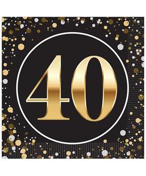 40 Luncheon Napkins