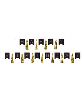 Happy Birthday Tassel Streamer