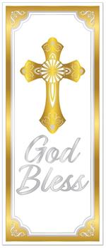 God Bless Door Cover