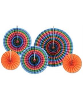 Fiesta Accordion Paper Fans