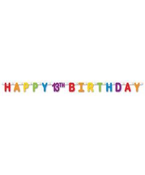 Happy "13th" Birthday Streamer