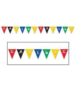Summer Sports Pennant Banner