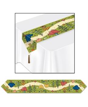 Printed Woodland Friends Table Runner
