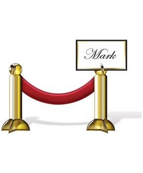 Stanchion Place Cards