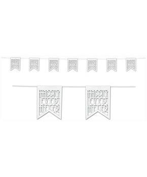 Die-Cut Happily Ever After Pennant Bnr