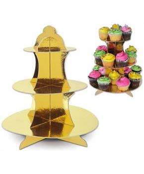 Metallic Cupcake Stand