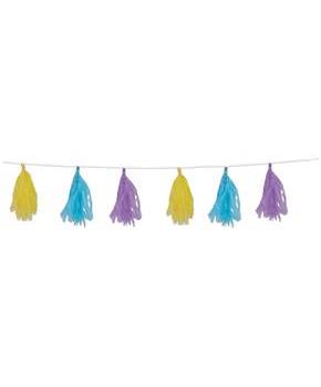 Tissue Tassel Garland