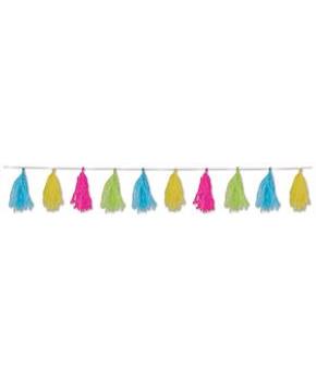 Tissue Tassel Garland