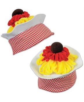 Plush Spaghetti & Meatball Hat