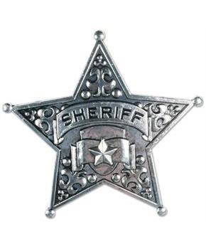 Metal Sheriff Badge