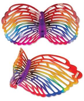 Rainbow Butterfly Glasses