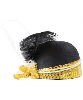 Sequined Flapper Hat