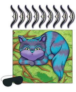 Pin The Smile On The Cheshire Cat Game