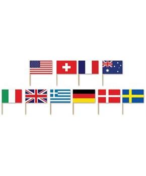 International Flag Picks