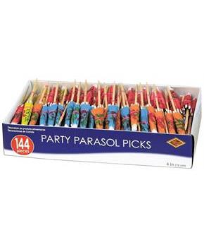 Boxed Party Parasol Picks
