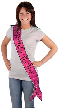Bride To Be Satin Sash