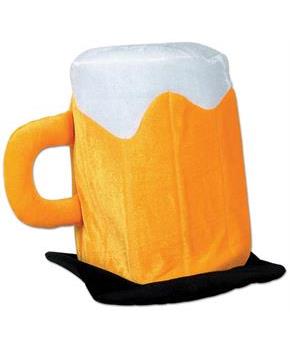 Plush Beer Mug Hat