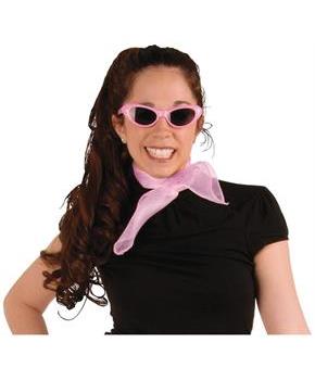 Pink Chiffon Scarf
