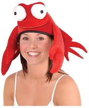 Plush Crab Hat