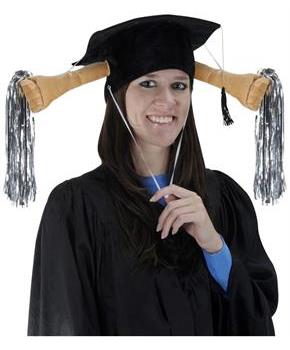 Plush Grad Shaker Cap