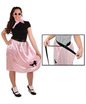 Wrap-Around Poodle Skirt