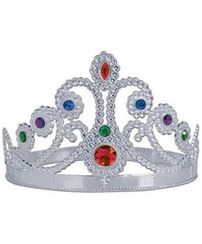 Plastic Jeweled Queen's Tiara
