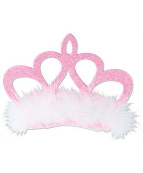 Pink Crown Hair Clip