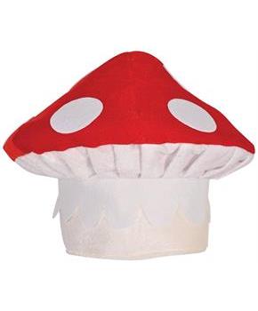 Plush Mushroom Hat