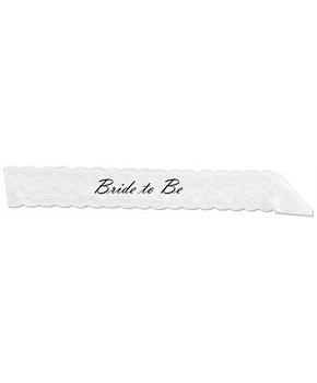Bride To Be Lace Sash