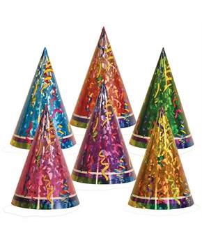 Prismatic Cone Hats