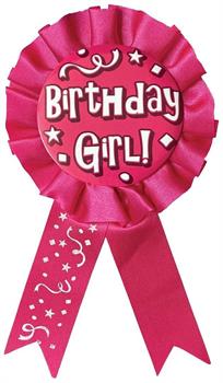 Birthday Girl! Award Ribbon