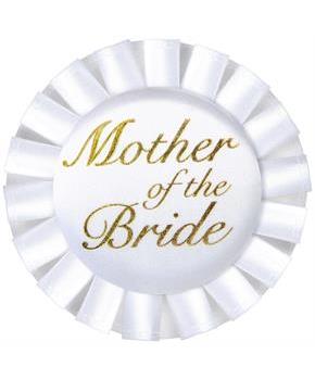 Mother Of The Bride Satin Button