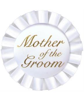 Mother Of The Groom Satin Button
