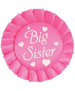 Big Sister Satin Button