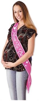 Mom To Be Satin Sash
