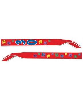 "30" Satin Sash