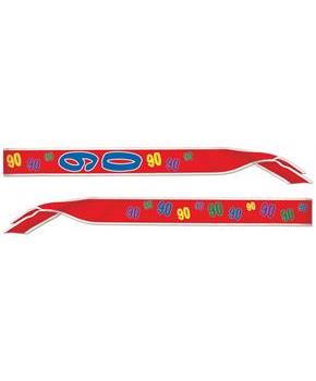 "90" Satin Sash