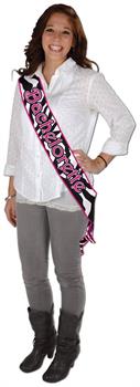 Bachelorette Satin Sash