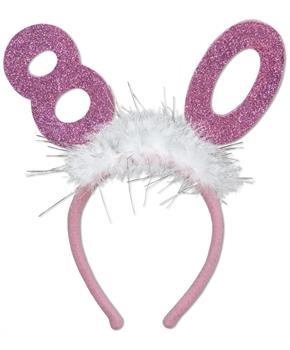 "80" Glittered Boppers w/Marabou
