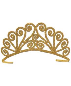 Glittered Metal Tiara