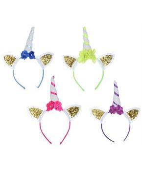 Glittered Unicorn Headbands
