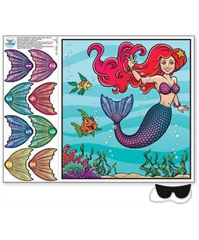 Pin The Tail On The Mermaid Game