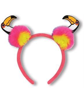 Toucan Pom-Pom Headband