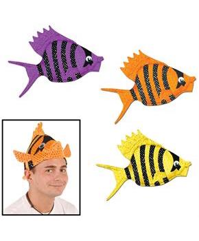 Plush Luau Fish Hats