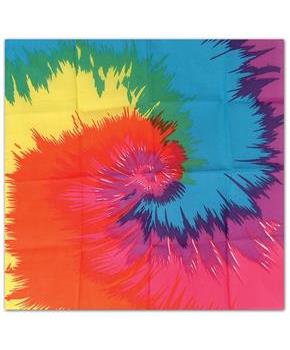 Funky Tie-Dyed Bandana