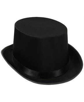 Satin Sleek Top Hat