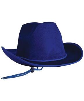 Velour Cowboy Hat