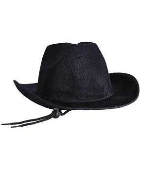 Velour Cowboy Hat