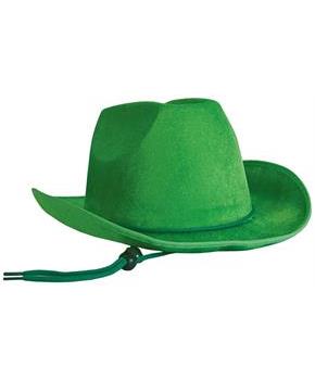 Velour Cowboy Hat