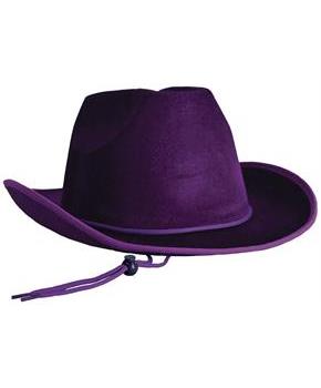 Velour Cowboy Hat